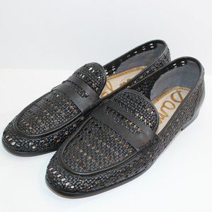 SAM EDELMAN Woven Slip On Penny Loafer 9.5